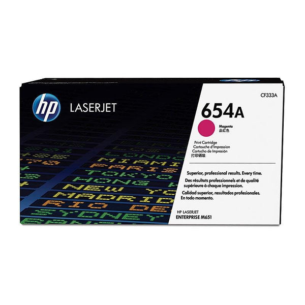 HP #654A Magenta Toner CF333A HP