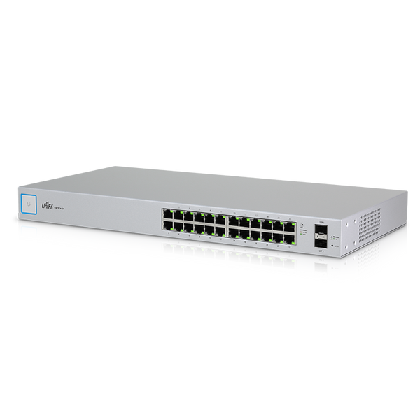 Ubiquiti UniFi Switch, 24-Port Gigabit Managed switch with 2 SFP Slots Deals499