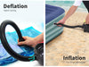 Electric Air Pump Inflatable 240V Air Mattress Camping Track Mat Deflate Inflate Deals499