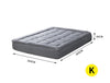 Dreamz Mattress Topper Bamboo Fibre Luxury Pillowtop Mat Protector Cover King Deals499