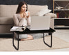 Foldable Bed Tray Laptop Table Stand Tablet Portable Tables Black Deals499